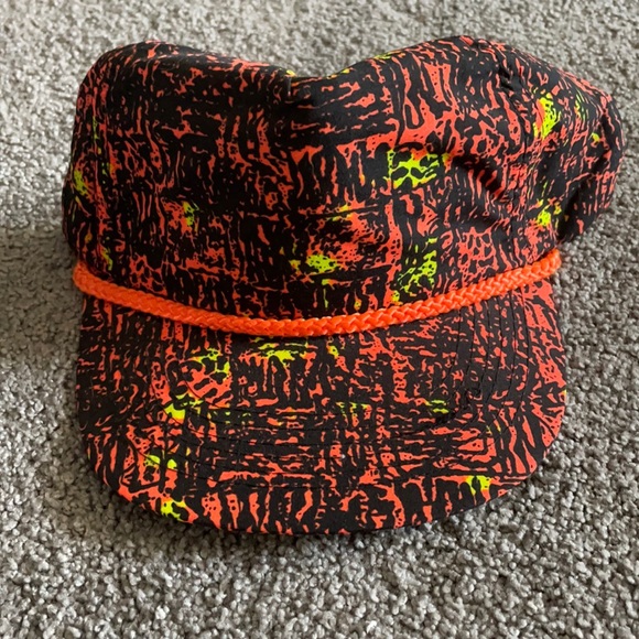 Accessories | Vintage Neon Hat | Poshmark